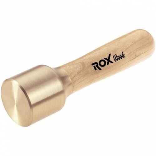 ROX Wood Oymacı Pirinç Başlı Tokmak Carving Mallet 280 gr