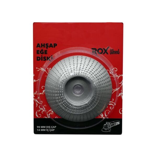 Rox Wood 0028 Ahşap Eğe Törpü Diski 90 mm