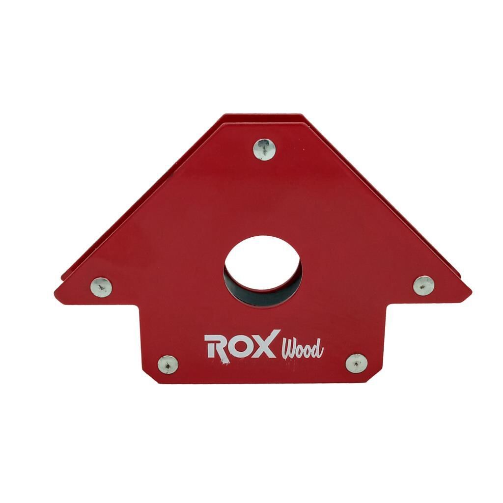 Rox Wood 0072 Manyetik Açılı Kaynak Tutucu Mıknatıs Gönye 50 Lbs