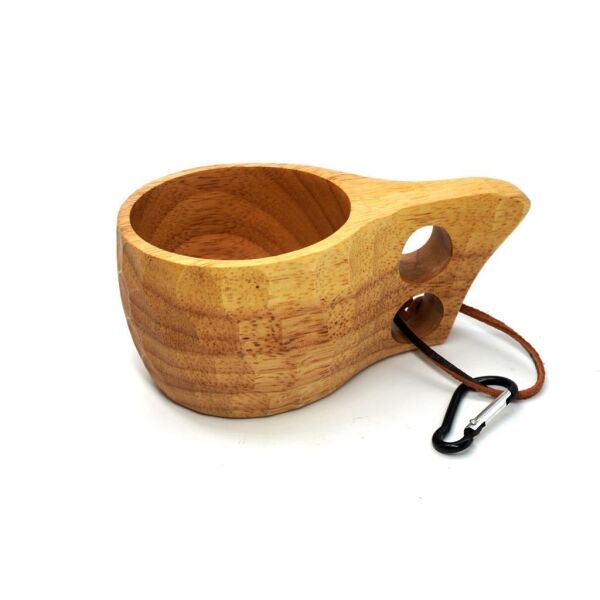 Rox Wood 001 Kuksa Ahşap Bardak Desenli