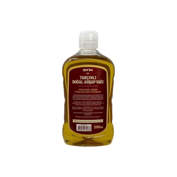 ROX Wood Tarçın Kokulu Doğal Ahşap Yağı 500 ml (153ROX0121)