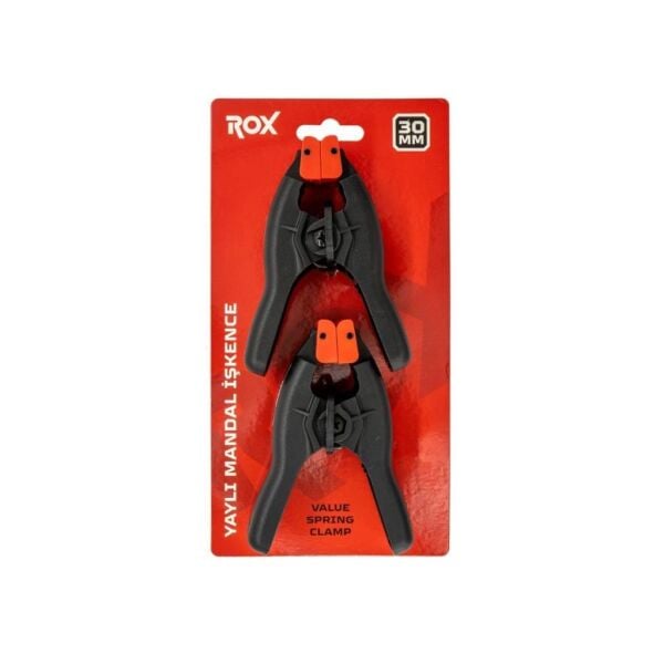 ROX Yaylı Mandal Tip İşkence 30 mm 2 Adet (153ROX0151)