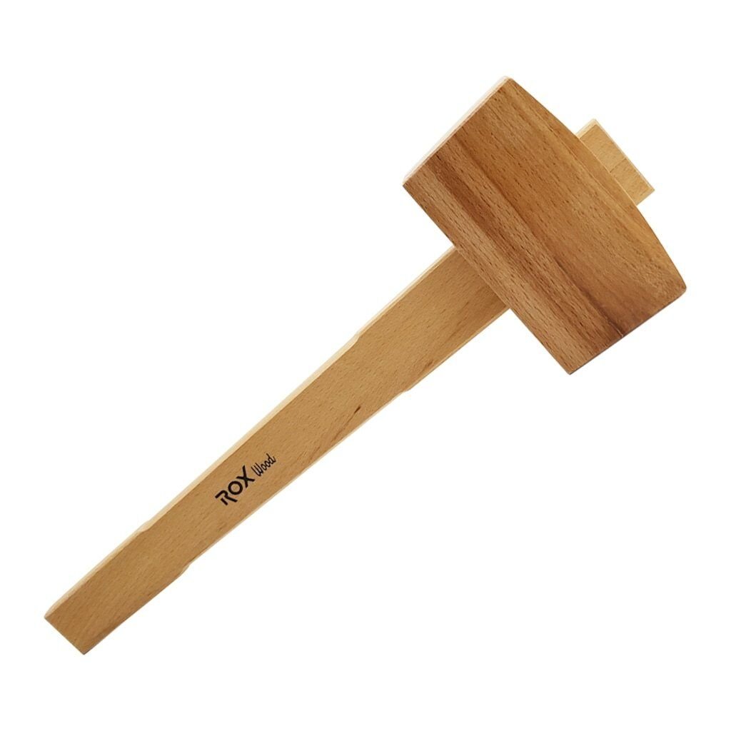 ROX Wood 35 cm Konik Ahşap Tokmak (15399011-B)