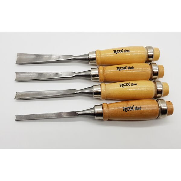 ROX Wood 12 Parça Tokmak Tip Ahşap Oyma Seti (15399084)