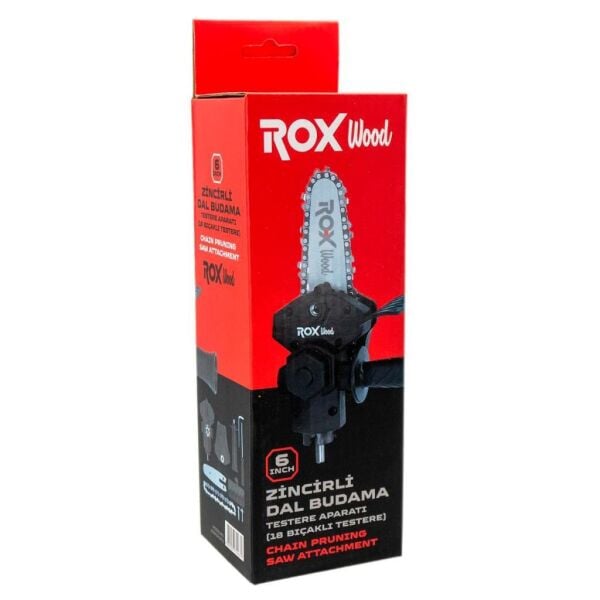 Rox Wood 0270 Matkaba Takılır Zincirli Dal Budama Testere Aparatı